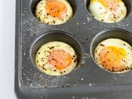 eggs in the oven
