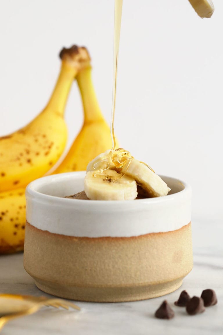 Banana Mug Cake (easy mug cake recipe!) Fit Foodie Finds