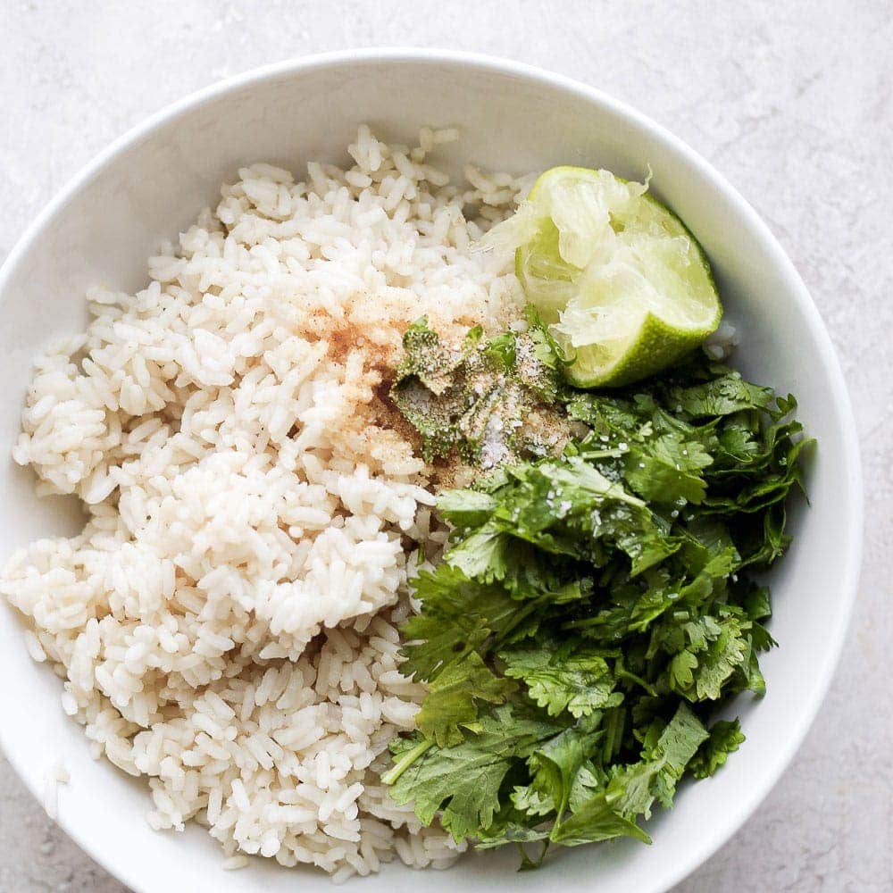 Cilantro Lime Rice (2-ways!)