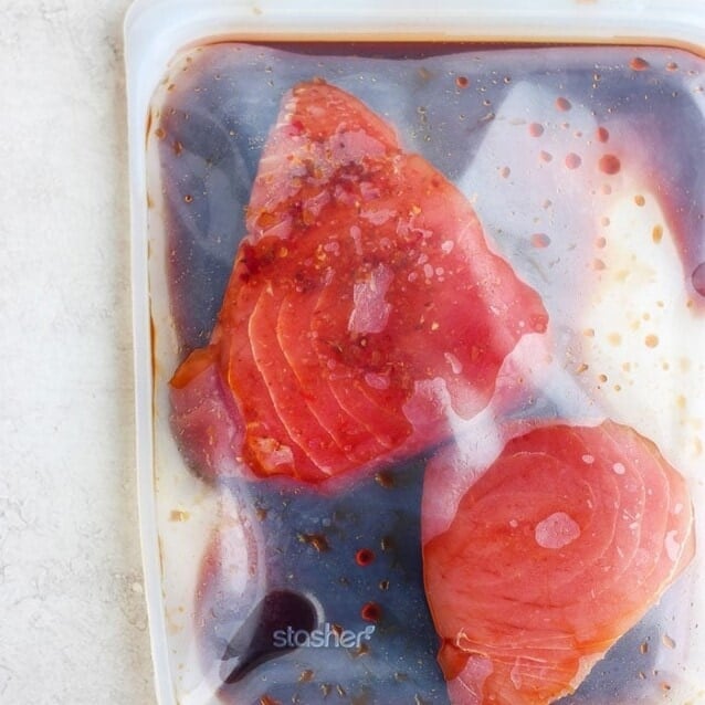 Seared Ahi Tuna (with soy marinade!) - Fit Foodie Finds