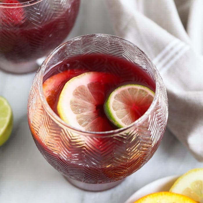 red wine sangria