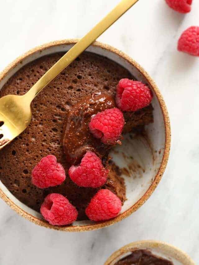 Single Serve Chocolate Mug Cake Fit Foodie Finds 