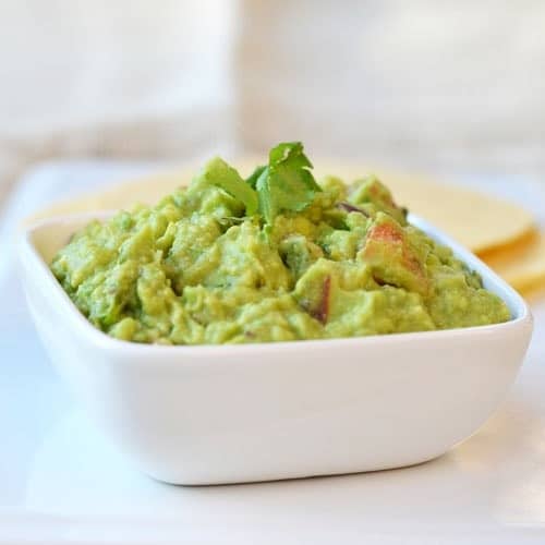 Homemade Chunky Guacamole | Fit Foodie Finds