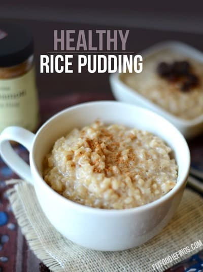 Healthy Rice Pudding - Fit Foodie Finds