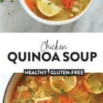 chicke quinoa soup