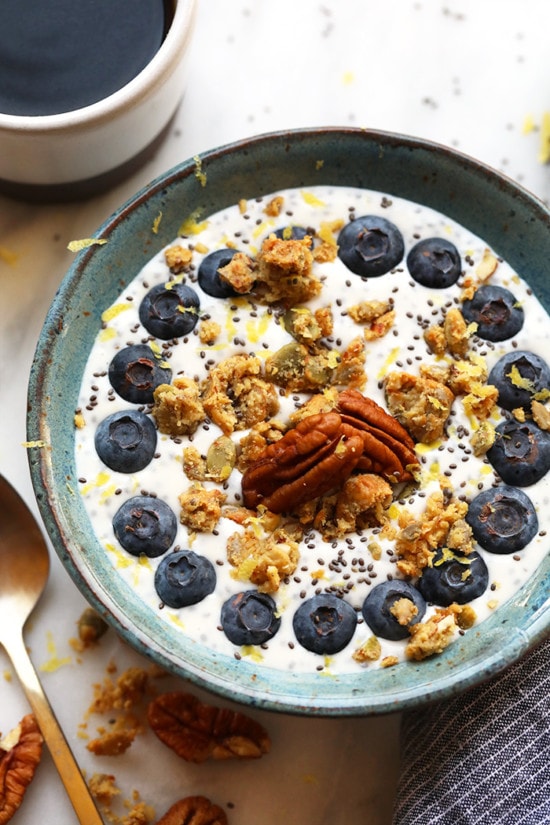 Chia Yogurt Power Bowl - Fit Foodie Finds