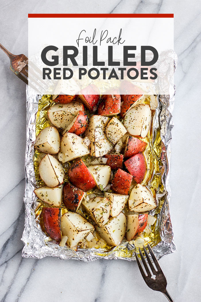 Foil Pack Grilled Red Potatoes