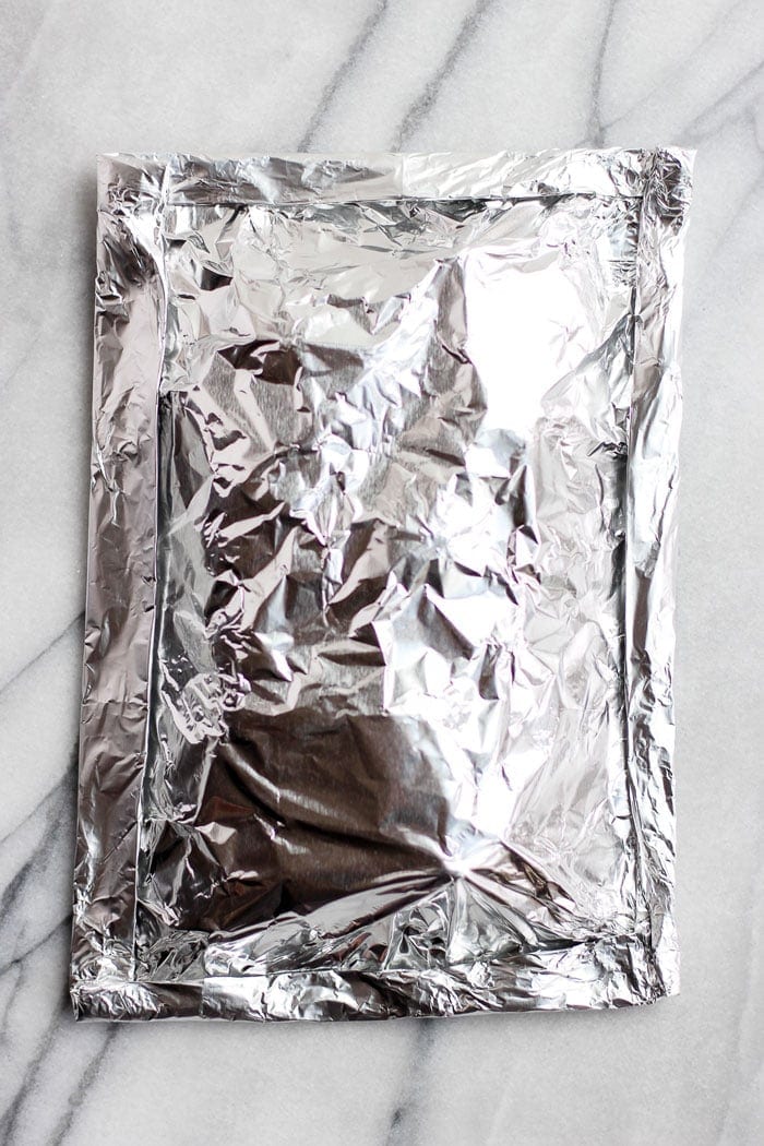 foil pack of potatoes