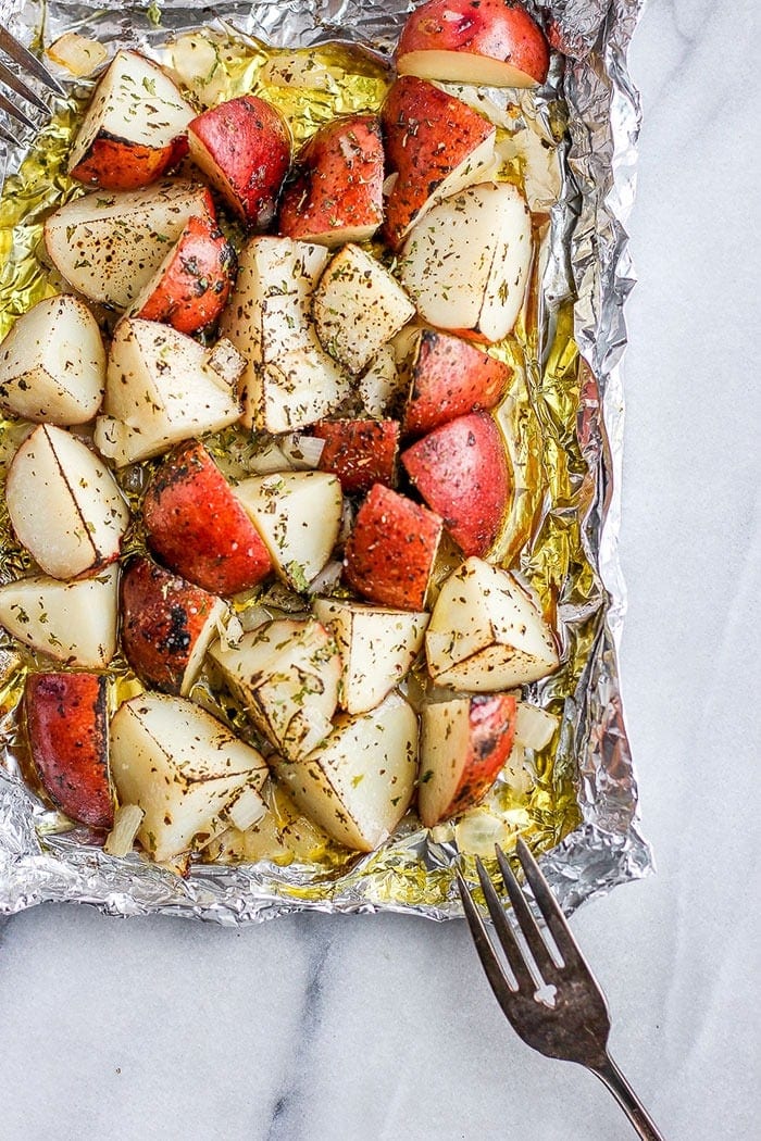 Grilled Red Potatoes