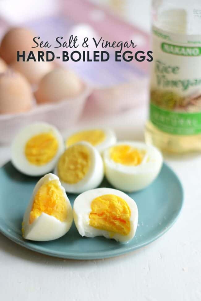 Sea Salt and Vinegar HardBoiled Eggs Fit Foodie Finds