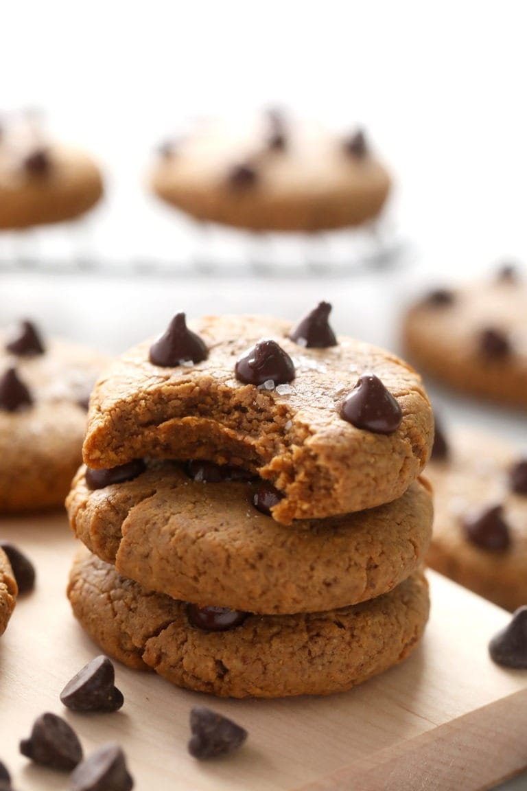 Peanut Butter Protein Cookies (grain-free!) - Fit Foodie Finds