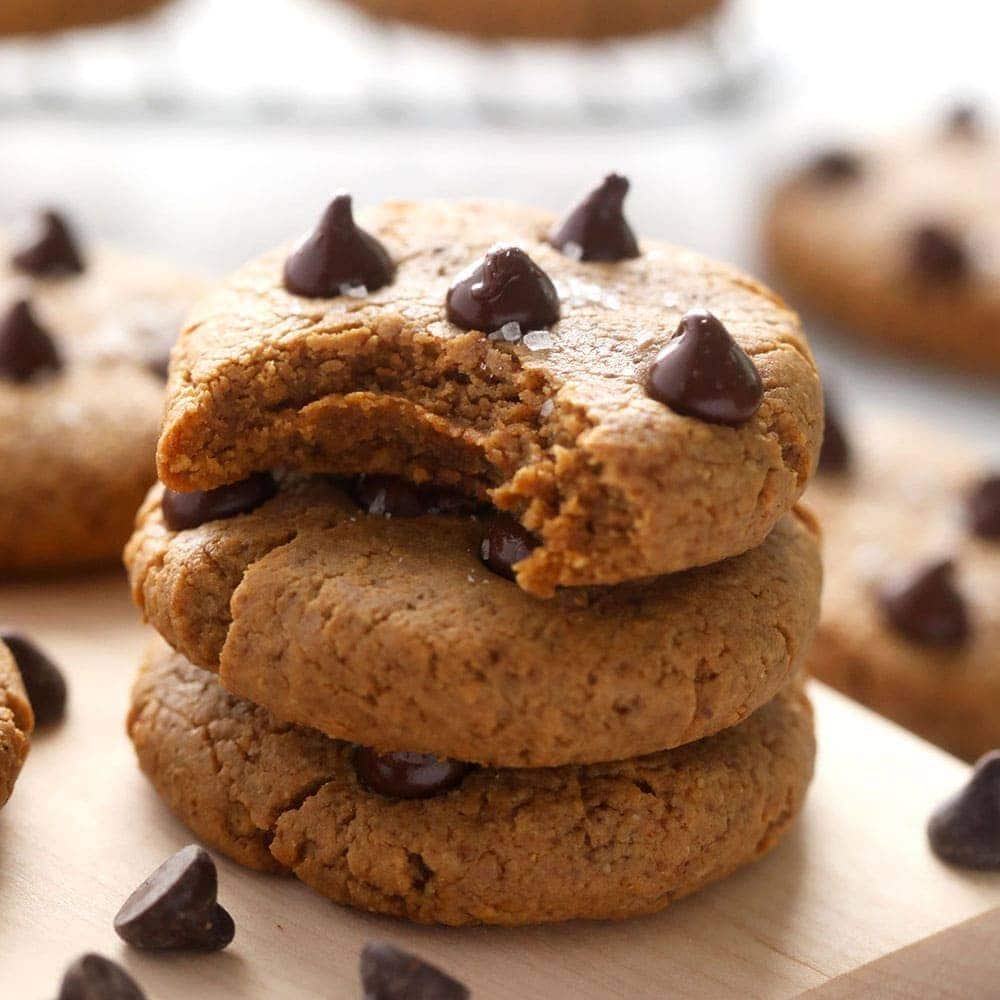 Peanut Butter Protein Cookies (grain-free!) - Fit Foodie Finds
