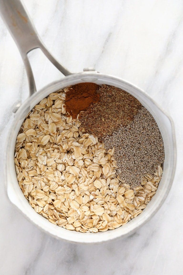 Superfood Oatmeal Bowl (7g protein!) - Fit Foodie Finds