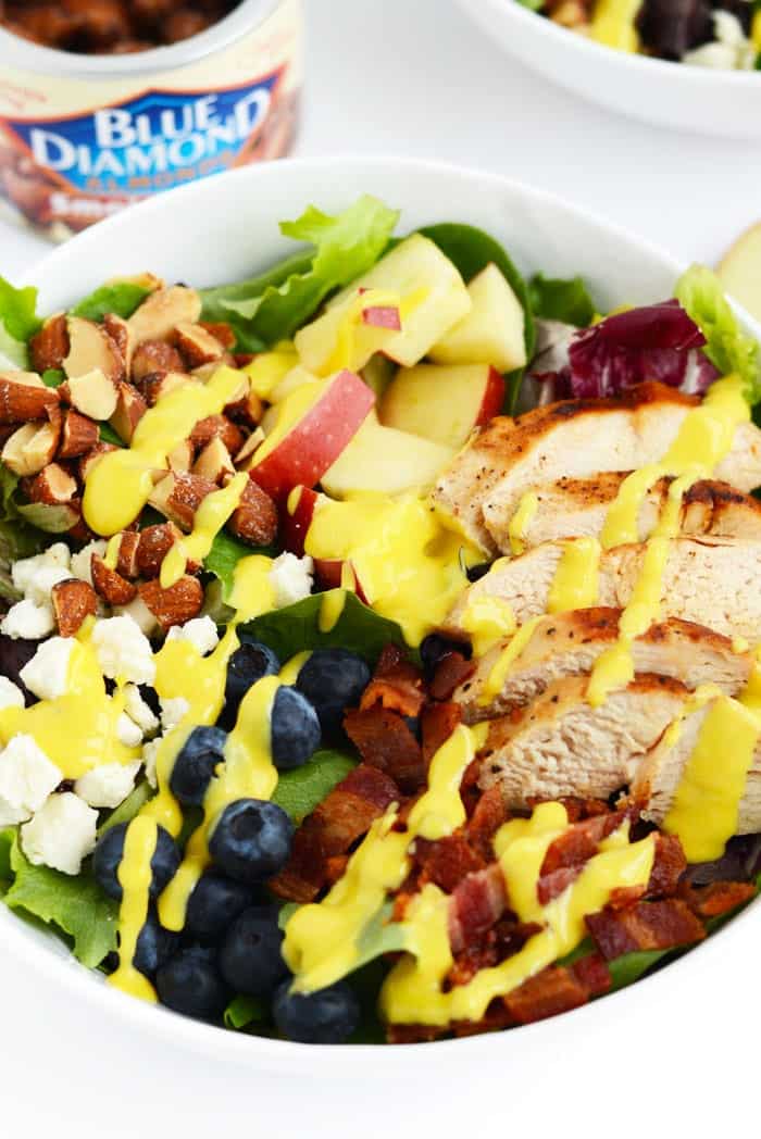 Chicken Chopped Salad with Creamy Honey Mustard Dressing ...