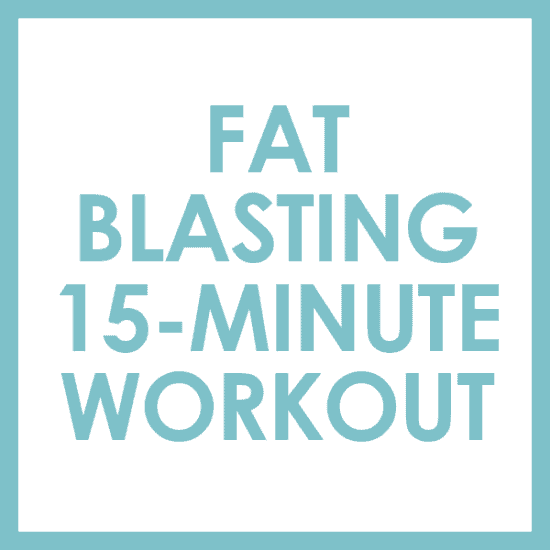 Quick and efficient fat-blasting workout.