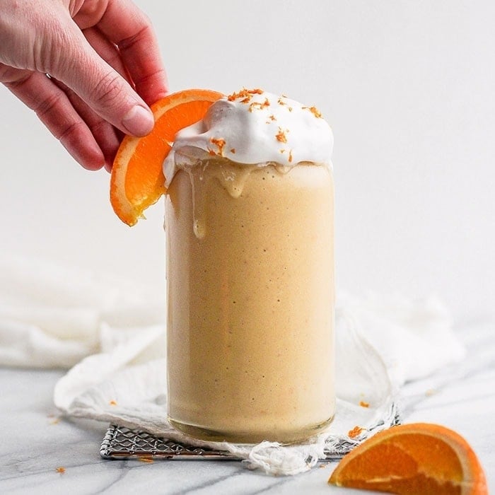 Magical Orange Creamsicle Smoothie - Fit Foodie Finds