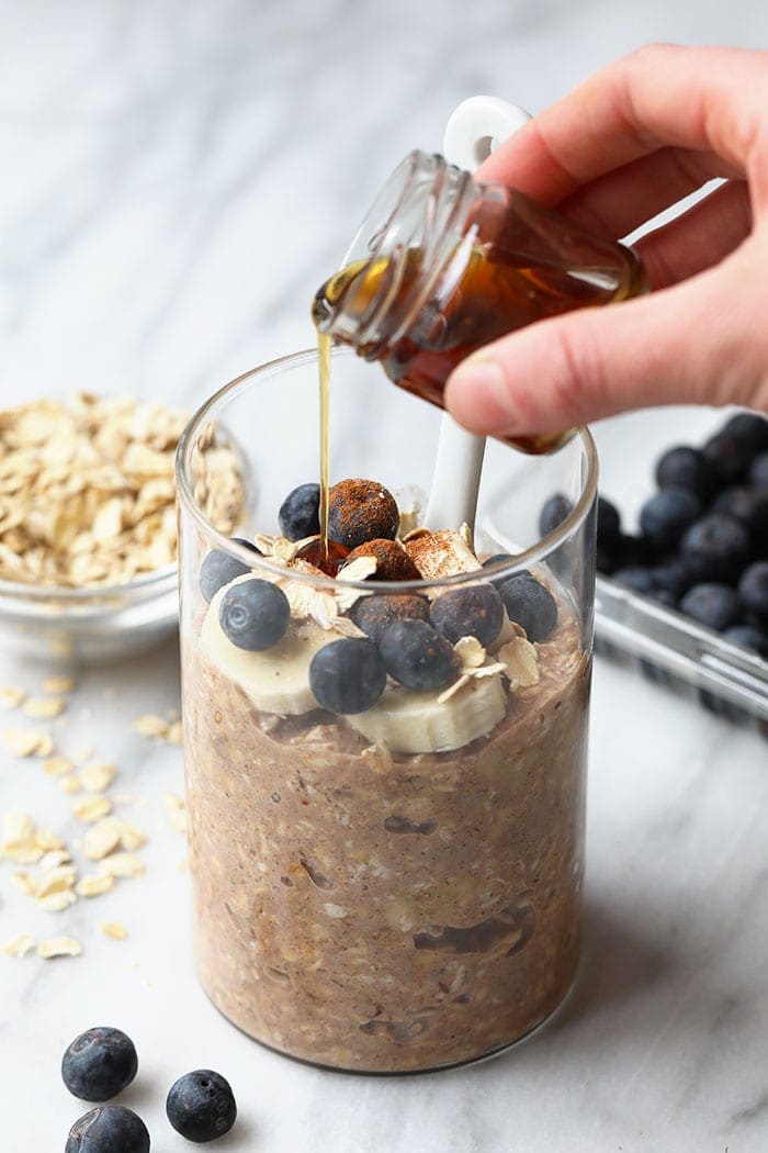 Maple French Toast Overnight Oats