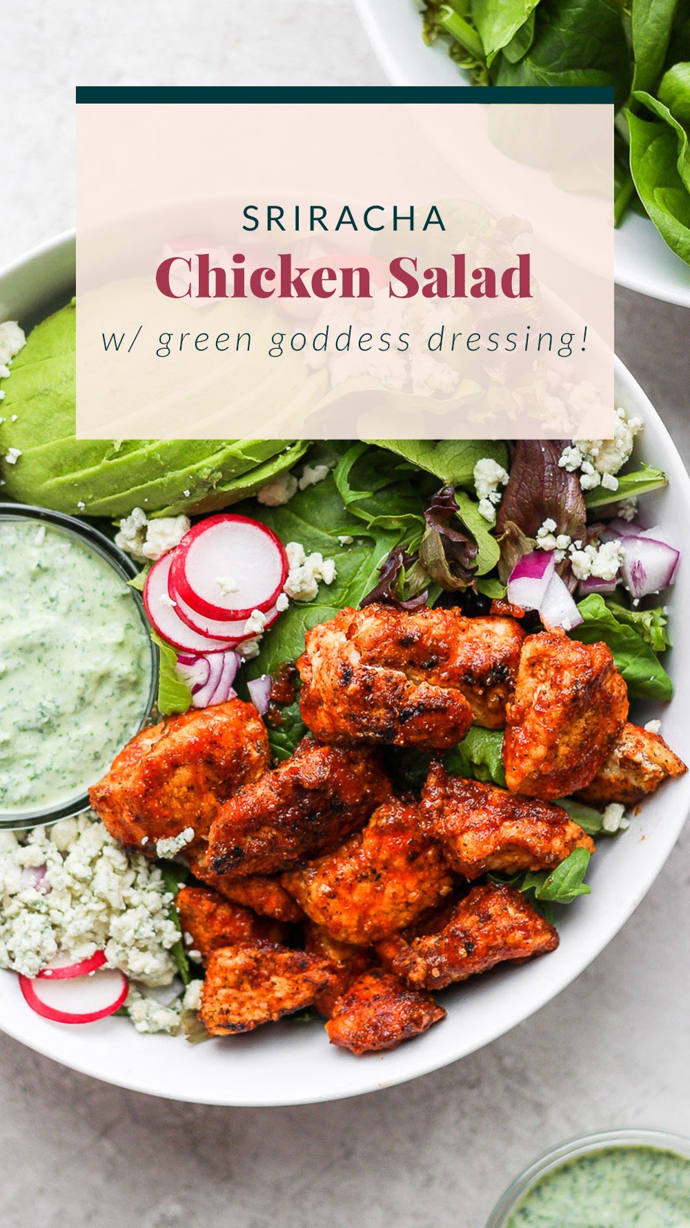 Sriracha Chicken Salad (gluten Free!) - Fit Foodie Finds