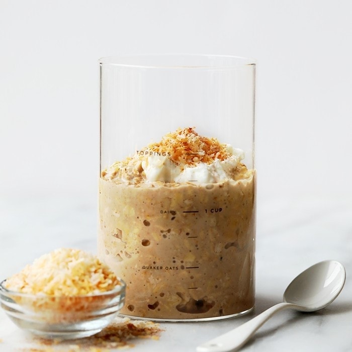 Coconut Latte Overnight Oats