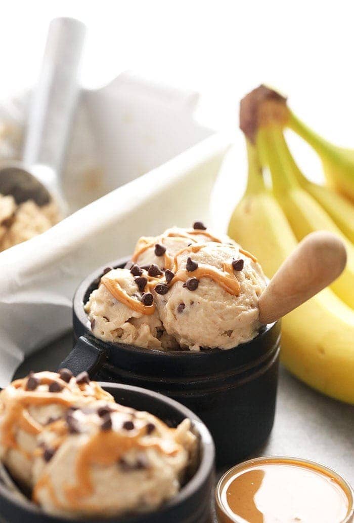 peanut butter banana soft serve