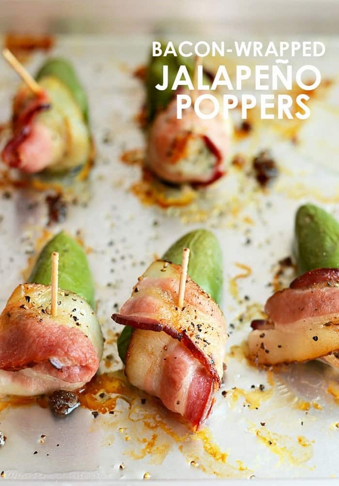 It's time to spice up your appetizers with these paleo-friendly bacon-wrapped jalapeño poppers! All you need are a few ingredients and 30 minutes!