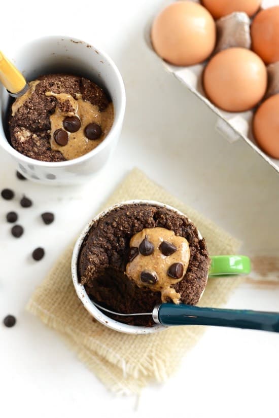 Coconut Flour Chocolate Mug Cake Fit Foodie Finds