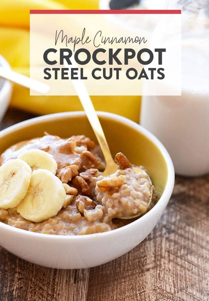 Crockpot Steel Cut Oats