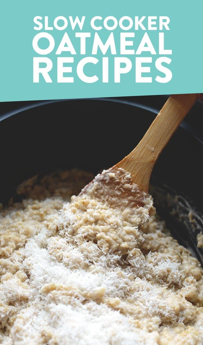 slow cooker oatmeal recipes