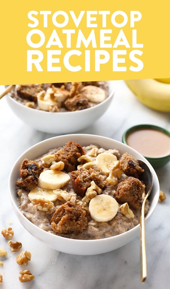 stovetop oatmeal receitas