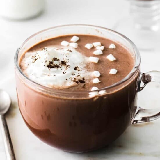 hot chocolate in mug