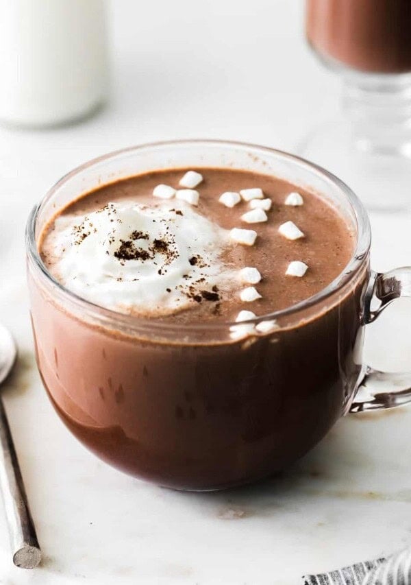 hot chocolate in mug