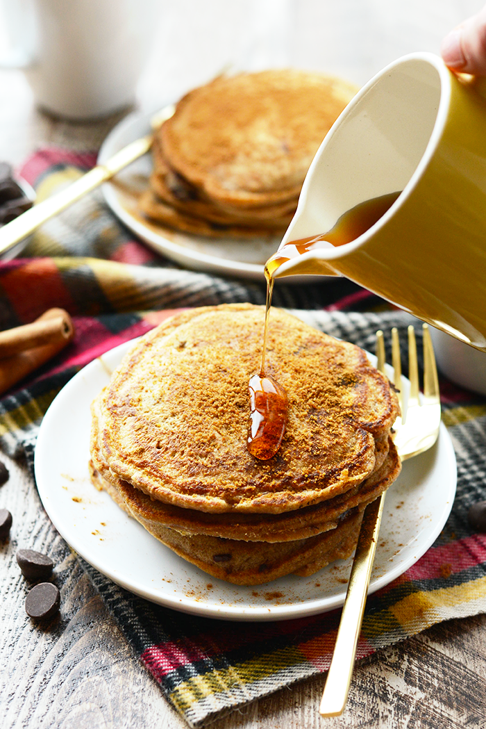 DIY Holiday in a Jar: Chocolate Chip Snickerdoodle Pancakes - Fit ...