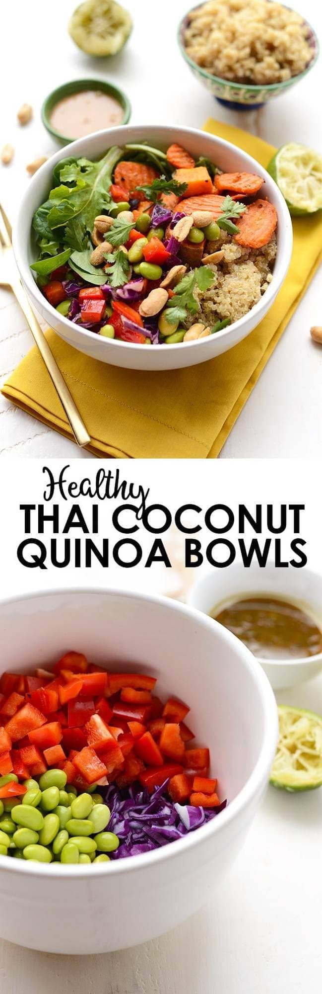 Thai Coconut Quinoa Bowls Gf And Vegan Fit Foodie Finds 2417