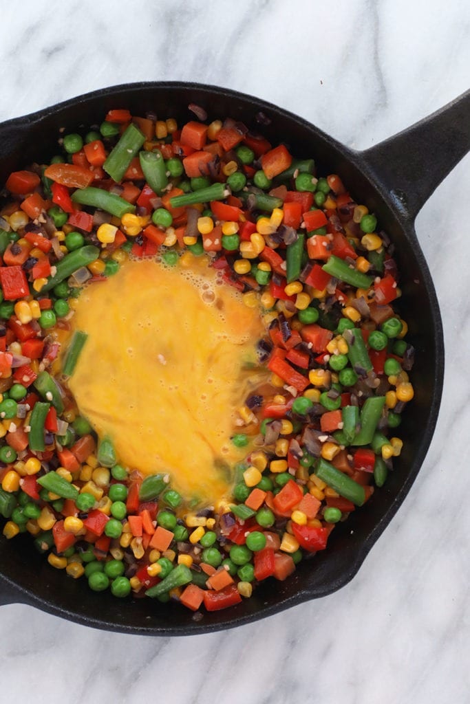 Easy Fried Rice Recipe (Vetarian + Healthy!) - Fit Foodie Finds