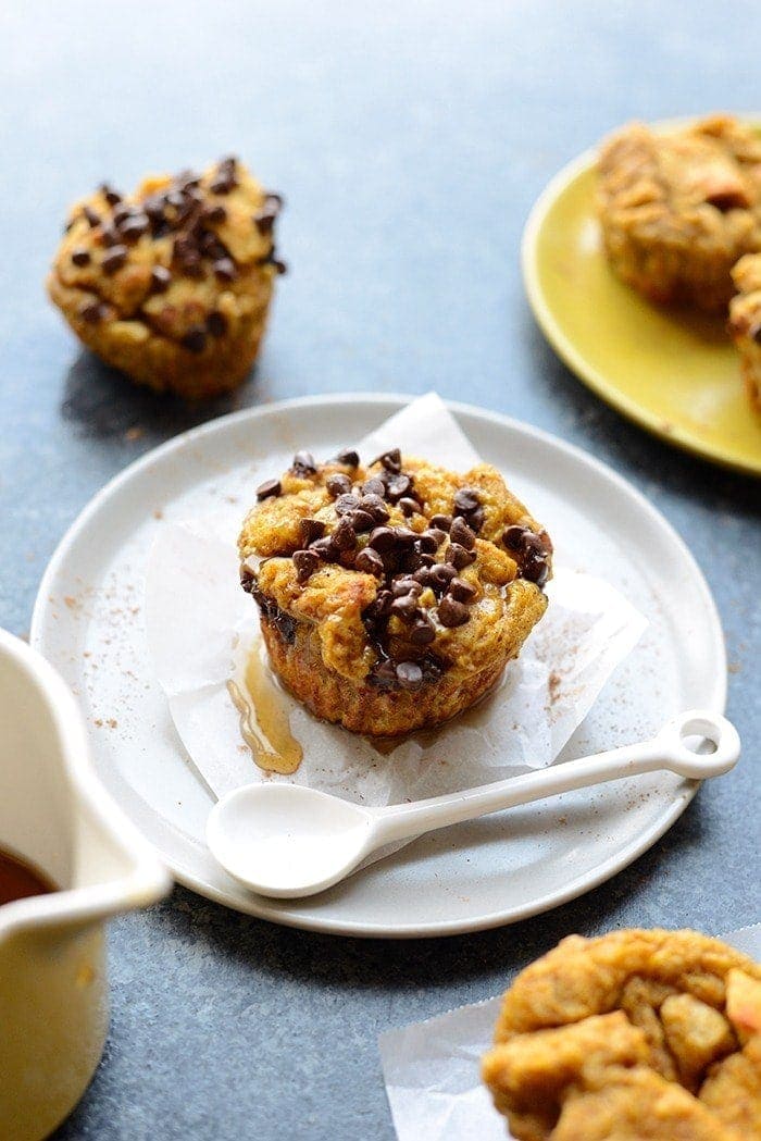 pumpkin french toast muffins