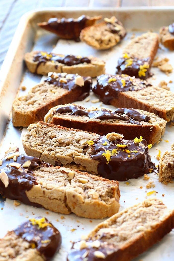 Gluten Free Almond Biscotti Fit Foodie Finds