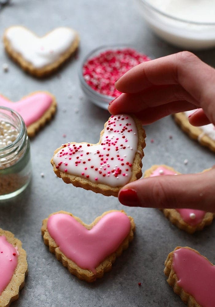 Frosted sugar cookies