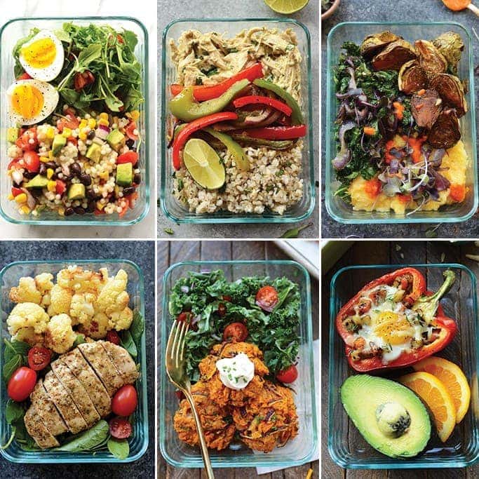 Healthy Meal Prep Recipes {30 Ways} - Fit Foodie Finds