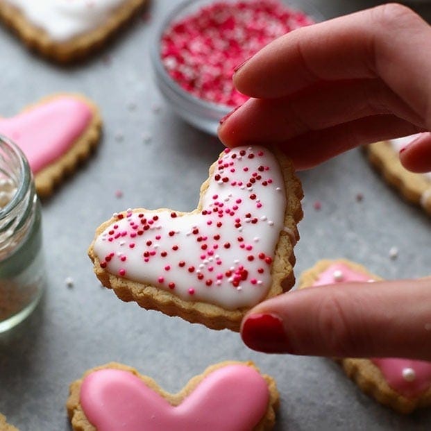 Healthy Sugar Cookies Almond Flour Sugar Cookies Fit Foodie Finds