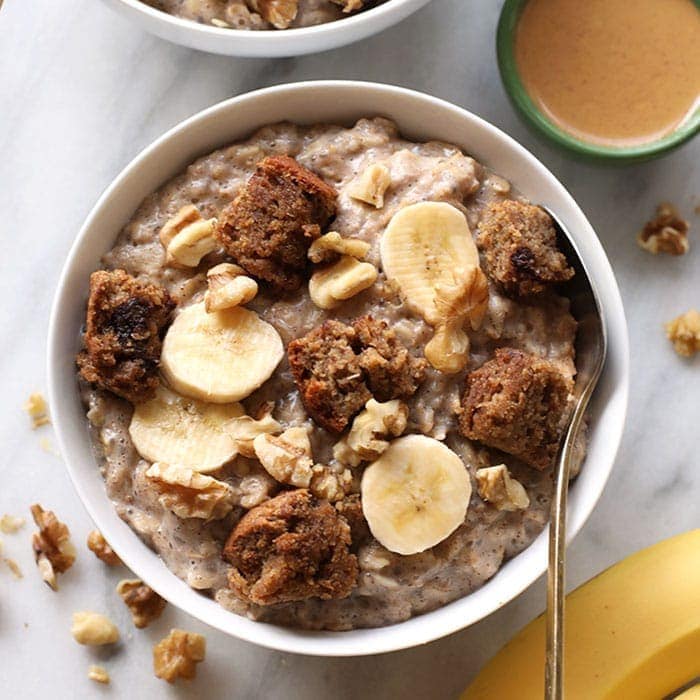 Fluffy Banana Stovetop Oatmeal