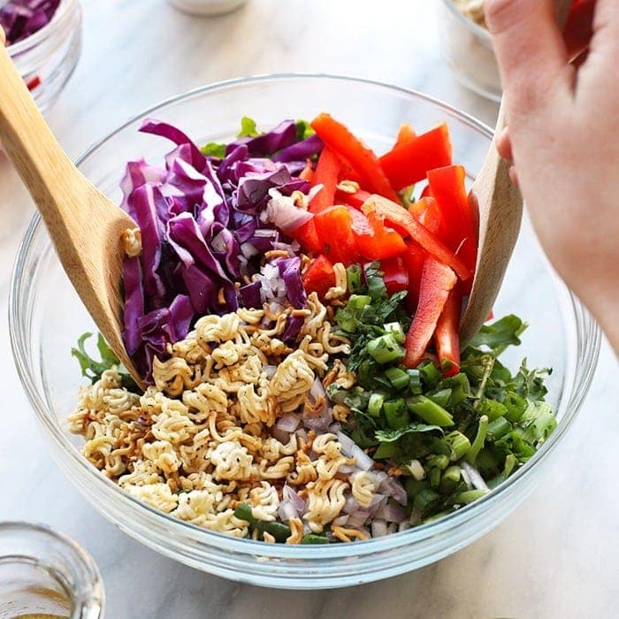Healthy Asian Chicken Salad image
