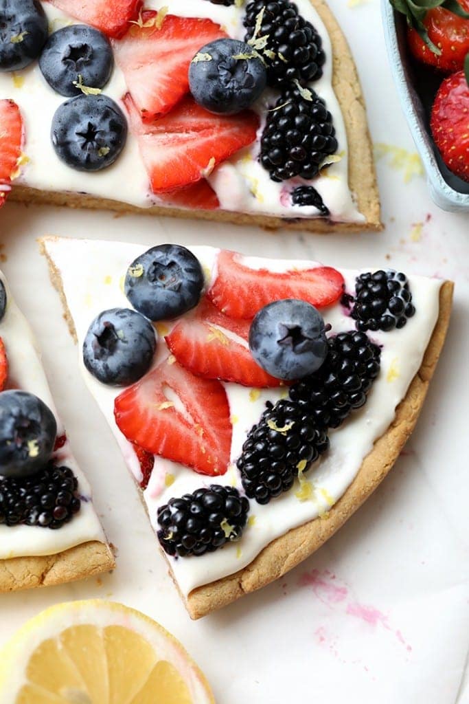 Healthy Fruit Pizza Gluten Free Fit Foodie Finds