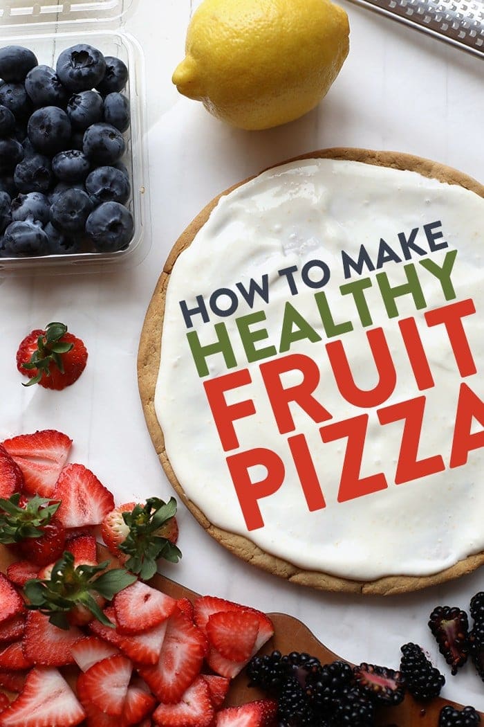 healthy yogurt fruit pizza recipe