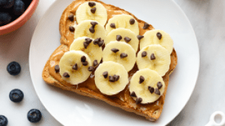 Toast Tuesday Peanut Butter Banana Fit Foodie Finds