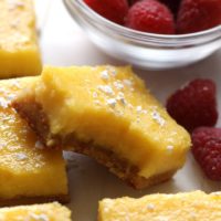 gluten free lemon bars