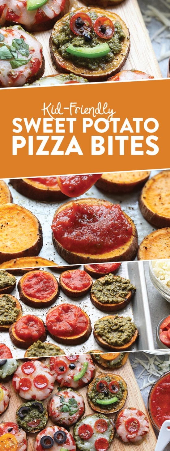 VIDEO: Kid-Friendly Sweet Potato Pizza Bites - Fit Foodie Finds