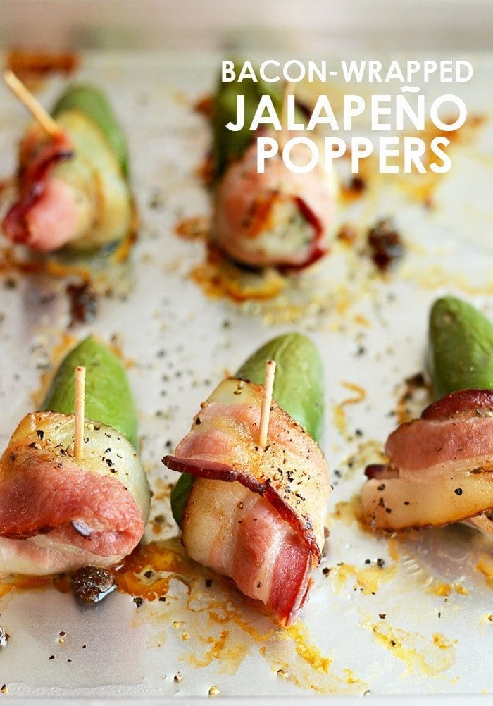 It’s time to spice up your appetizers with these paleo-friendly bacon-wrapped jalapeño poppers! All you need are a few ingredients and 30 minutes!