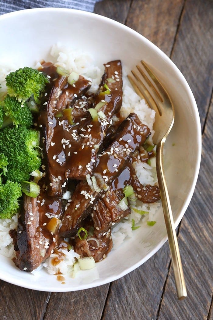 Learn How to Make Healthy Mongolian Beef in the Sous Vide for your next dinner party or for a tasty meal to meal-prep for the week!  