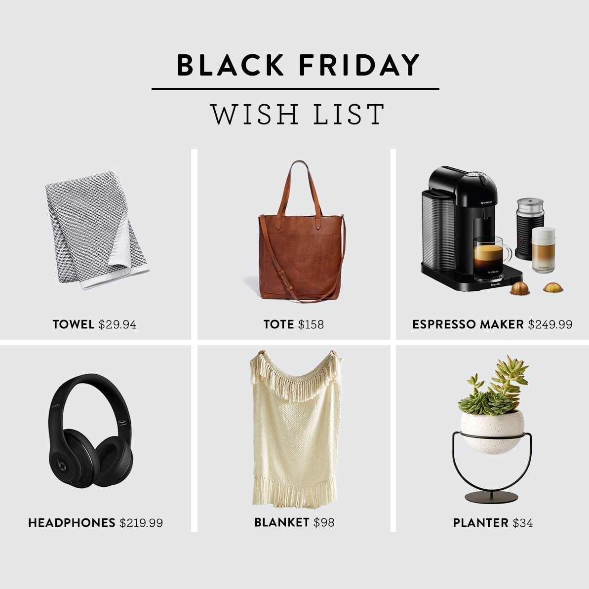 Wishlisting: Black Friday and Pre- Christmas Shopping - Style Appetite