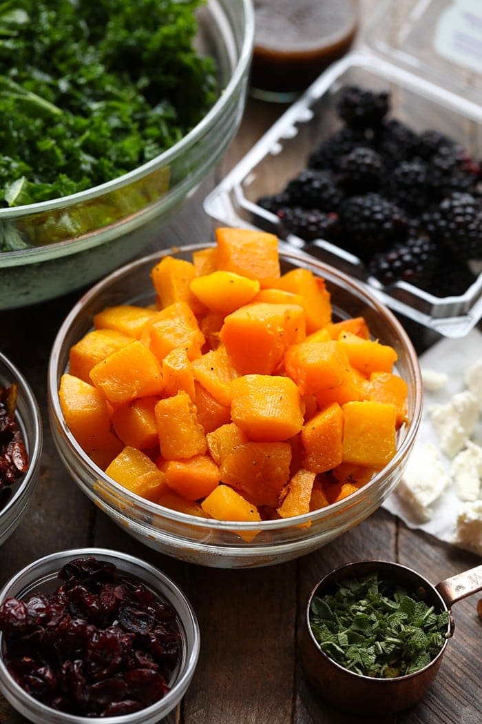 roasted squash in bowl